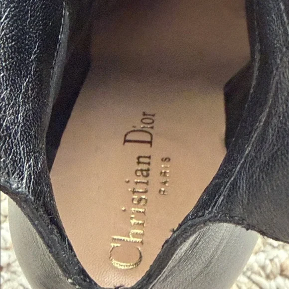 Dior leather bow booties - Picture 14 of 17